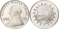 Malta 2 Pounds Silver, KM:31 -
