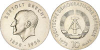 Democratic Republic of Germany 10 Mark Silver, KM:45 -
