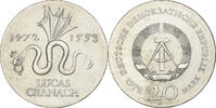 Democratic Republic of Germany 20 Mark Silver, KM:41 -