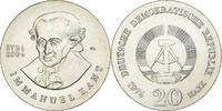 Democratic Republic of Germany 20 Mark Silver, KM:53 -