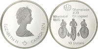 Canada 10 Dollars Montréal XXI Olympiade, Ottawa, Silver -
