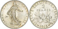 France 2 Francs Semeuse, Paris, Silver, Le Franc:F.266 -