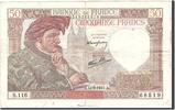 France 50 Francs Banknote, 1941-09-11, KM:93 -