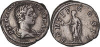 Denarius Coin, Geta, Rome, Silver, RIC:62 -