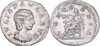 Denarius 219-220 Rome Julia Paula, Rome, Silver, RIC:211 AU(55-58)