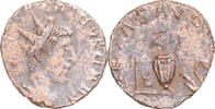 Antoninianus Coin, Tetricus II, Gaul, Billon, RIC:258 -