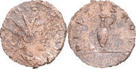 Antoninianus Coin, Tetricus II, Gaul, Billon, RIC:259 -