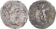 Denarius Coin, Caracalla, Rome, Silver, RIC:80b -