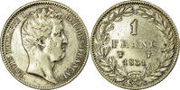 France Franc Coin, Louis-Philippe, Lille, Silver, Gadoury:452 -