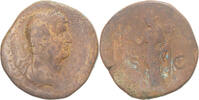 Sestertius Coin, Hadrian, Rome, Bronze, RIC:2109 -