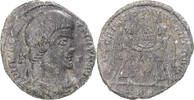Fraction Æ Coin, Magnentius, Trier, Bronze -