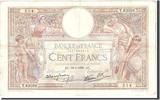 France 100 Francs Banknote, 1939-01-12, Fayette:25.39, KM:86b -