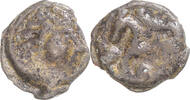 Potin au cheval Coin, Senones, Bronze, Latour:7417 -