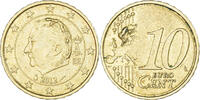 Belgium 10 Centimes Brussels, Die Break, Nordic gold -