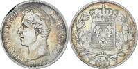 France 5 Francs Coin, Charles X, Lille, Silver, Gadoury:644 -