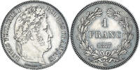 France 1 Franc Coin, Louis-Philippe, Paris, Silver -