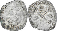 ITALIAN STATES Douzain Coin, Clément VIII, Avignon -