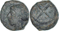 Hemilitron Coin, Sicily, Syracuse, Bronze -