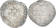 France Grand blanc à la couronne Coin, Louis XII, Angers -