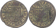 Belgium Duit Coin, Albert & Isabella, Bois-Le-Duc, Copper -