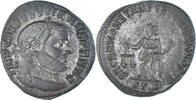 Follis Coin, Diocletian, Ticinum, Bronze, RIC:45a -