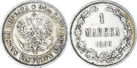 Finland Markka Coin, Alexander III, Helsinki, Silver, KM:3.2 -