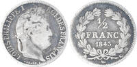 France 1/2 Franc Louis Philippe I, Bordeaux, Silver -