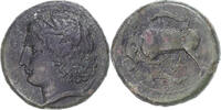 Hemilitron Coin, Sicily, Agathokles, Syracuse, Bronze -