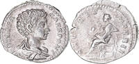 Denarius Coin, Geta, Rome, Silver, RIC:20b -