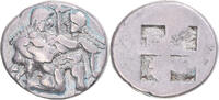 Stater Coin, Islands off Thrace, Thasos, Silver -
