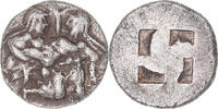 1/3 Stater Coin, Islands off Thrace, Thasos, Silver -