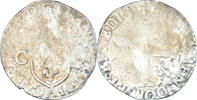 France Douzain aux deux C Coin, Charles IX, Paris, Billon -