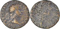 Sestertius Coin, Trajan, Rome, Bronze -