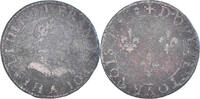France Double Tournois Coin, Henri III, Paris -