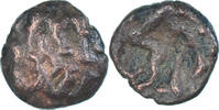 Bronze aux loups affrontés Coin, Ambiani, Bronze -