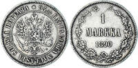 Finland Markka Coin, Alexander III, Helsinki, Silver, KM:3.2 -
