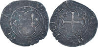 France Denier Tournois Coin, Louis XI, Billon -