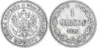 Finland Markka Coin, Alexander III, Helsinki, Silver, KM:3.2 -