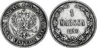 Finland Markka Coin, Alexander III, Helsinki, Silver, KM:3.2 -