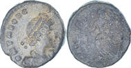 Follis Coin, Theodosius I, Uncertain Mint, Bronze -