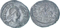 Follis Coin, Theodosius I, Heraclea, Bronze, RIC:26b -
