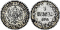 Finland Markka Coin, Alexander III, Helsinki, Silver, KM:3.2 -