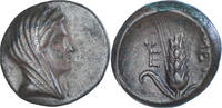 Æ Coin, Lucania, Metapontion, Bronze, HN Italy:1693 -