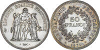 France 50 Francs Coin, Hercule, Paris, Avers 20 francs -
