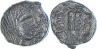 Semis Coin, Lucania, Poseidonia, Bronze, HN Italy:1242 -