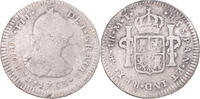 Peru Real Coin, Charles III, Lima, Silver -