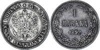 Finland Markka Coin, Alexander III, Helsinki, Silver, KM:3.2 -