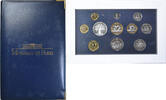 France Coffret 1 c. à 100 frs. Coin, Monnaie de Paris, BE -