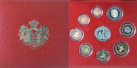 Monaco Set 1 ct. - 5 Euro sainte Dévote, Monnaie de Paris, BE -