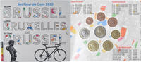 Belgium Coffret 1c. à 2€ + jeton Royal Belgium Mint, FDC -